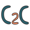 business model, c2c, consumer 2 consumer, consumer to consumer, customer to customer svg vector icon
