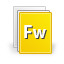 adobe, fireworks icon
