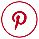 pinterest svg vector icon