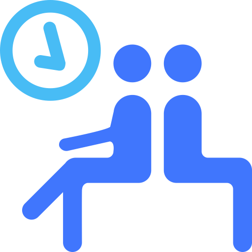Waiting svg vector icon
