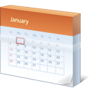 calendar, date, january icon