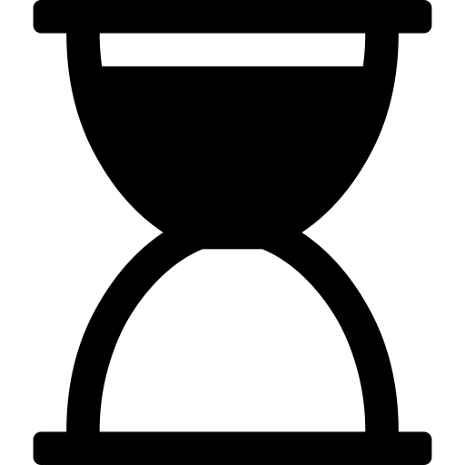 Hourglass svg vector icon
