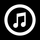 itunes svg vector icon