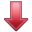 down,arrow,descend,download,fall,decrease,descending icon
