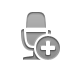 radio,microphone,add icon