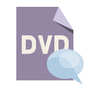 file,format,dvd,speech,bubble icon