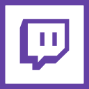game, gamer, gaming, line, social media, square, twitch svg vector icon