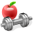 apple, daily, diet, dietary, dietetic, eating, fitness, food, fruit, health, healthy, meal, meals, nutrition, plan, receipt, snack, sport, stamina icon
