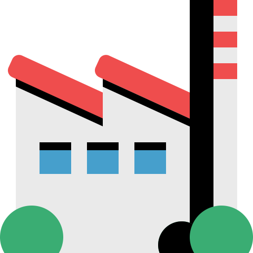 Factory svg vector icon