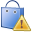 error, shoppingbag icon