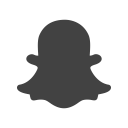 application, chat, logo, photo, snap, snapchat svg vector icon