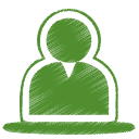 green, user icon