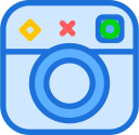 brand, instagram, logo, network, social svg vector icon