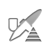 airbrush,pyramid icon