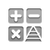 calculator,button,pyramid icon