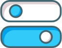 onoff, switch, switchoff, switchon svg vector icon