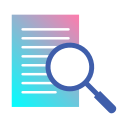 analyzing, business, data analysis, information, research, review, statistics svg vector icon