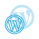 logo, media, social, wordpress svg vector icon