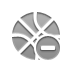 ball,basketball,delete icon