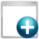 new, window icon