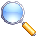 find, goggle, magnifying glass, search, zoom icon