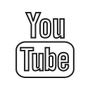 media, play, player, video, web, youtube svg vector icon