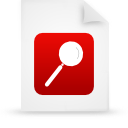 document, file, paper, red icon