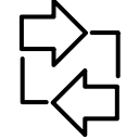 essential, repeat, web svg vector icon