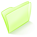 dossier, green, normal icon