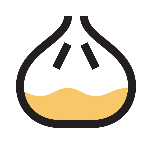 Baozi svg vector icon