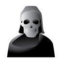 death, halloween, reaper, scary, skull icon