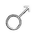 male, productivity, sex, shape, sign, social svg vector icon