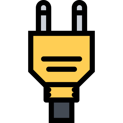 Plug svg vector icon