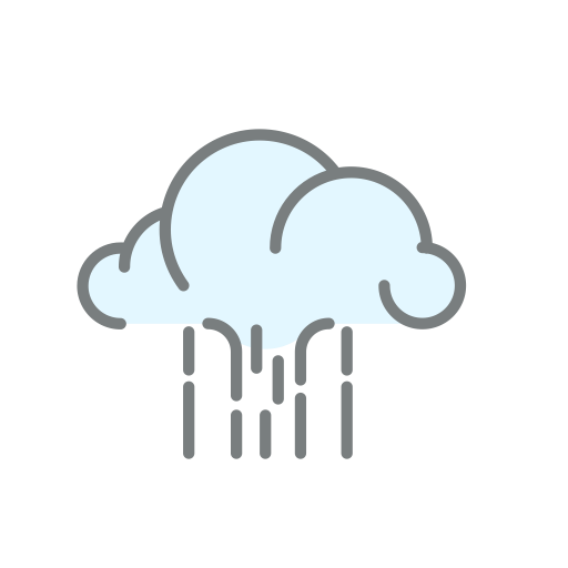 Heavy Rain svg vector icon