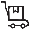 basket, buy, cart, checkout, commerce, shopping, trolley svg vector icon
