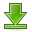 bottom,arrow,down,download,descend,fall,decrease,descending icon