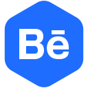 behance, design, media, portfolio, share, social, yumminky svg vector icon