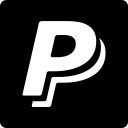 paypal svg vector icon