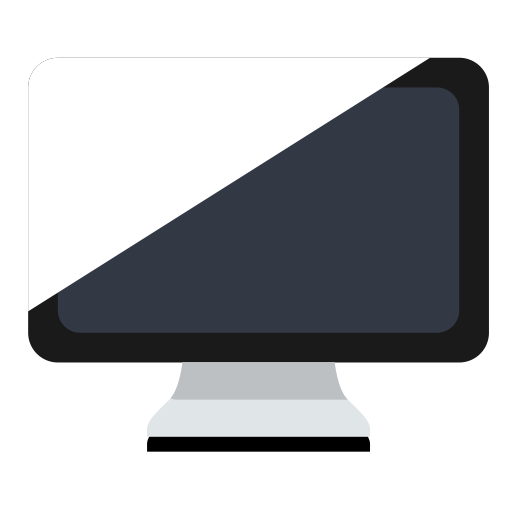 Computer svg vector icon