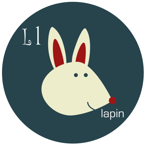 Lapin svg vector icon