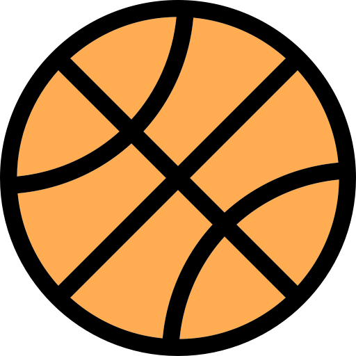 Basketball svg vector icon