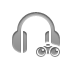 earphone,binoculars icon