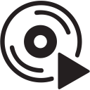 disk, dvd, dvds, multimedia, storage svg vector icon