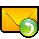 email,reply,mail,message,letter,envelop,response icon