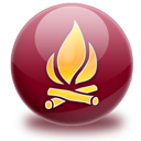 burn, fire, flame, hot, warm icon