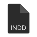 extension, file, format, indd svg vector icon