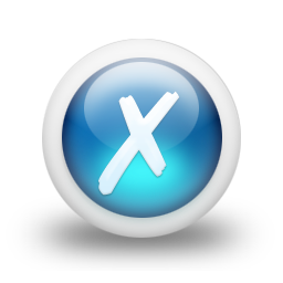 glossy,blue,orb icon