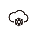 christmas, cloud, cold, snow, snowy, weather, winter svg vector icon
