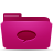 folder,pink,conversation icon