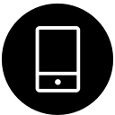 cellphone, iphone, mobile, phone, smartphone svg vector icon